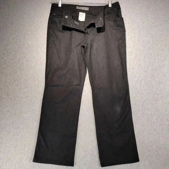 Denver Hayes Women's Curvy Black Stretch Jeans Size  10 x 30 - Picture 2 of 13